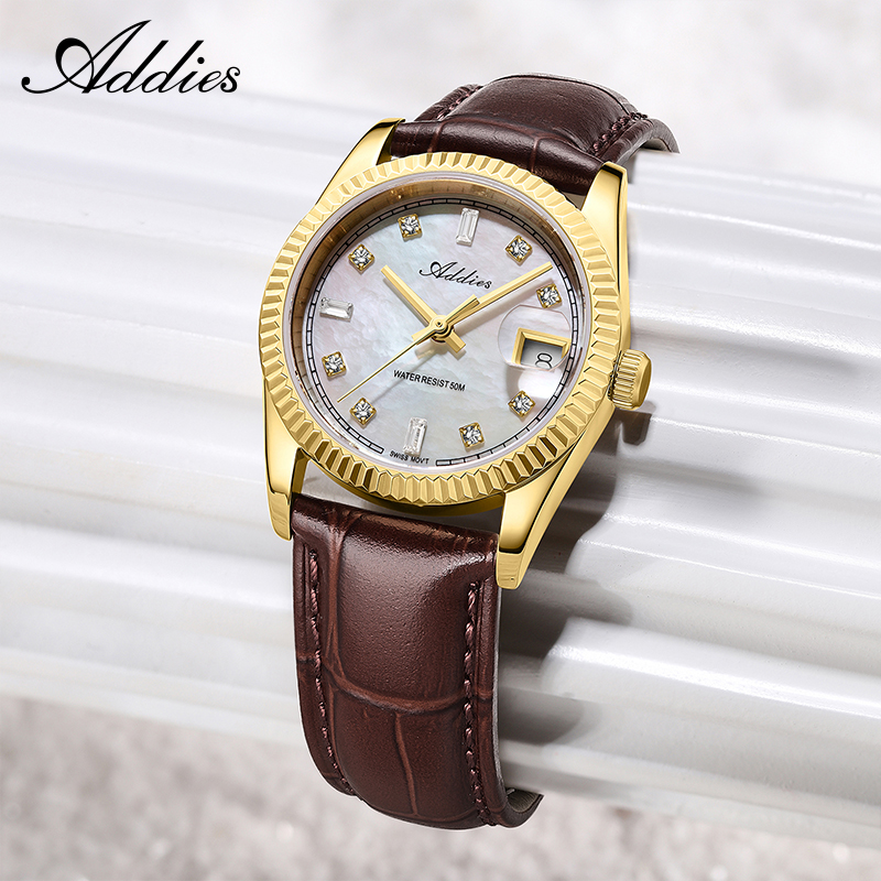 Luxury Watch Ladies - Addies 585 Quartz Woman's Watch 28mm