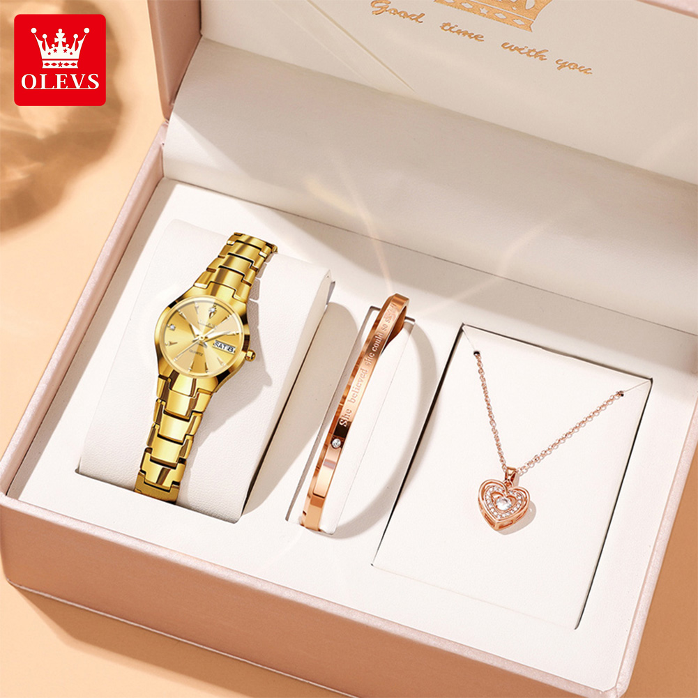 Luxury Watch Ladies - OLEVS Ladies Watch 8697 Luxury Elegant