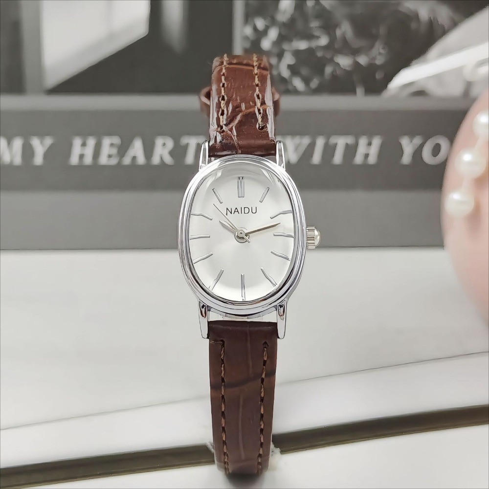 Luxury Watch Green - Fashion Brand Women Oval Dial Watch