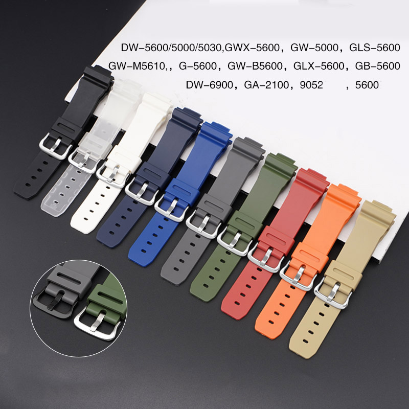 Luxury Watch G Shock - Rubber Strap for Casio G-SHOCK DW-5600