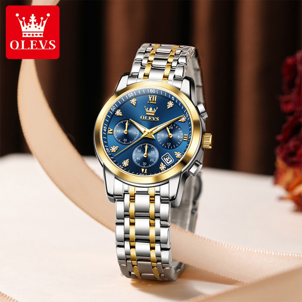OLEVS Women Watch Luxury Brand - Luxury Watch Green ulasan dan harga