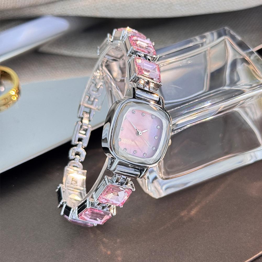 Sparkling Bracelet Watch Squar - Luxury Watch Ladies ulasan dan harga
