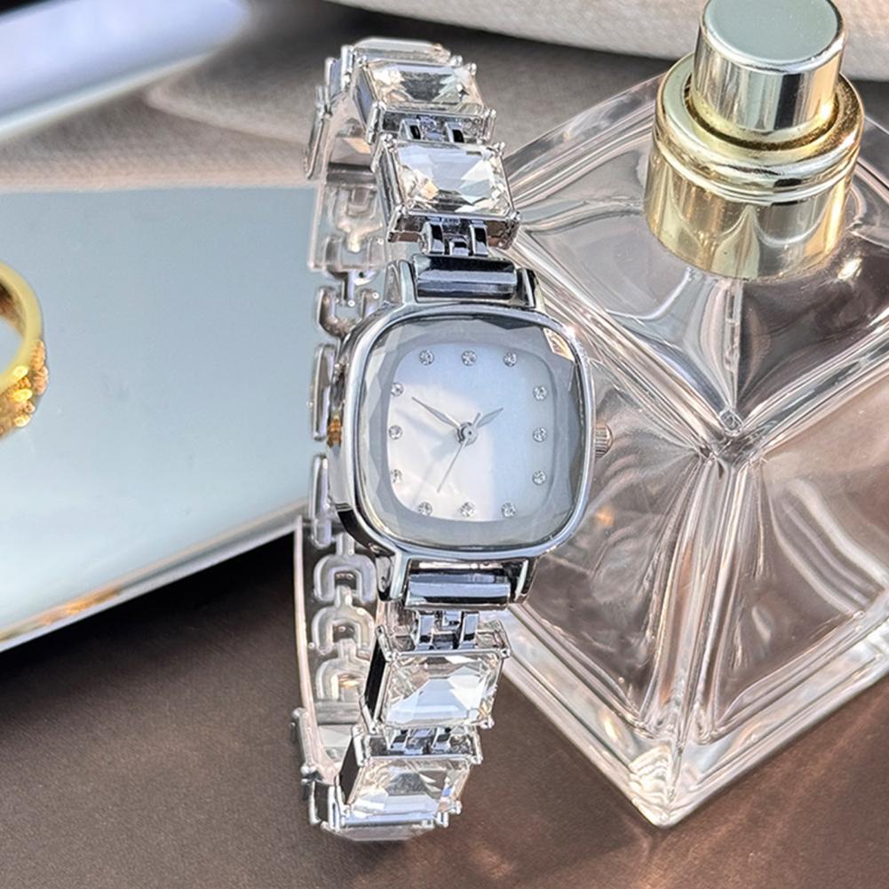 Sparkling Bracelet Watch Squar - Luxury Watch Ladies ulasan dan harga