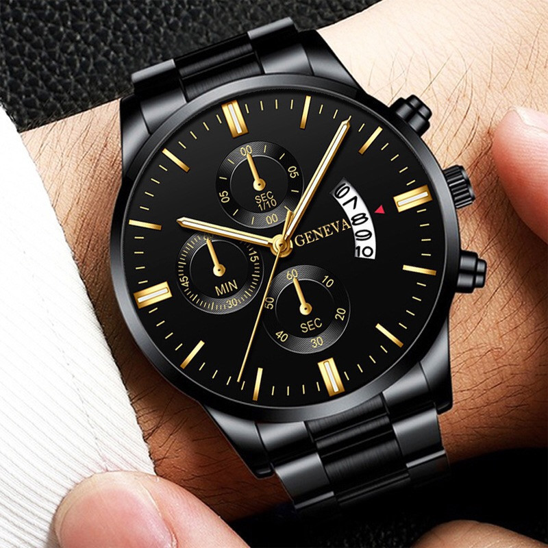 Luxury Stainless Steel Men Cal - Luxury Watch Uk ulasan dan harga