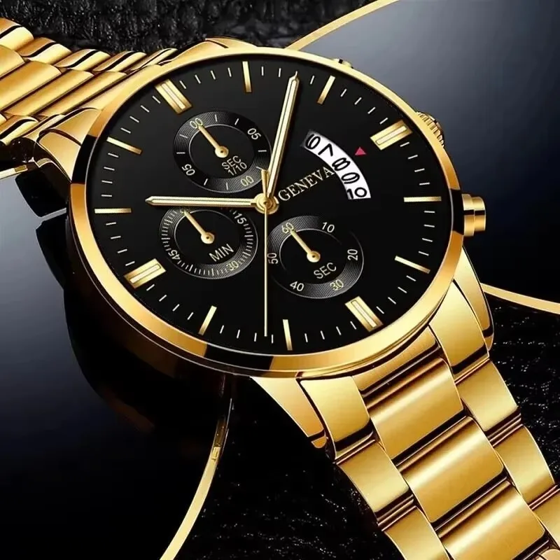 Luxury Stainless Steel Men Cal - Luxury Watch Uk ulasan dan harga