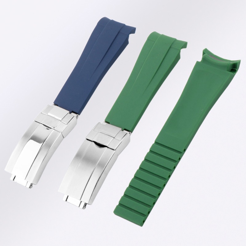 For Rolex 20mm Silicone Watch  - Luxury Watch Green Dial ulasan dan harga