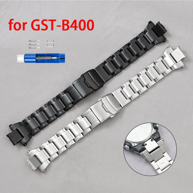 Solid Stainless Steel Strap fo - Luxury Watch G Shock ulasan dan harga