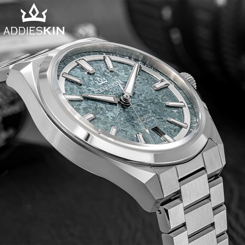 AddiesKin K006 Ice Crack Titan - Luxury Watch Green Dial ulasan dan harga