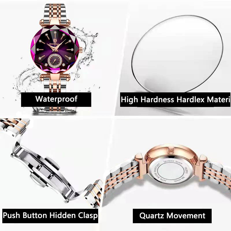 POEDAGAR Luxury Brand Ladies W - Luxury Watch Green ulasan dan harga