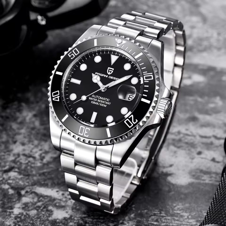 PAGANI DESIGN Mechanical Ceram - Rolex Watch Submariner ulasan dan harga