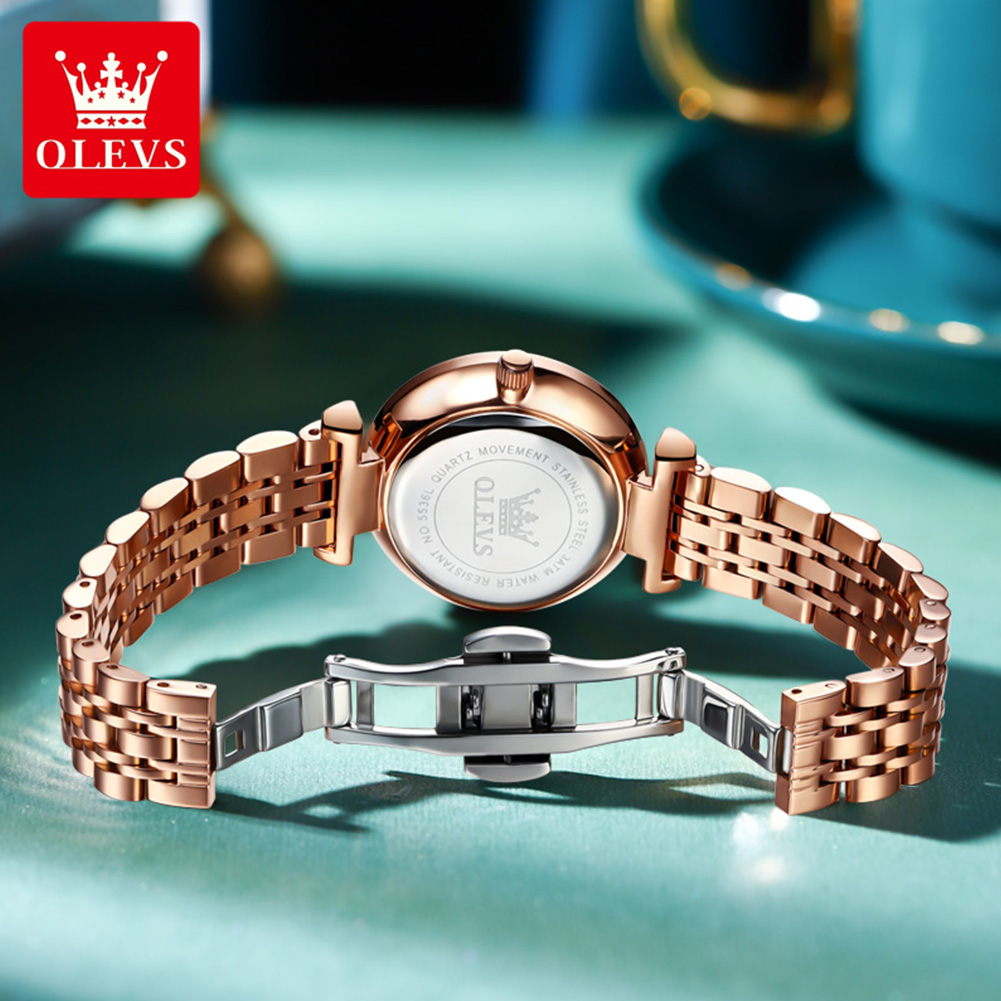 OLEVS 5536 Brand Beautiful Wom - Luxury Watch Ladies ulasan dan harga