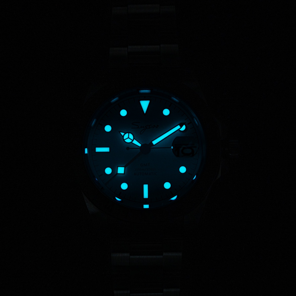 Sugess Men Watch GMT Automatic - Rolex Watch Submariner ulasan dan harga