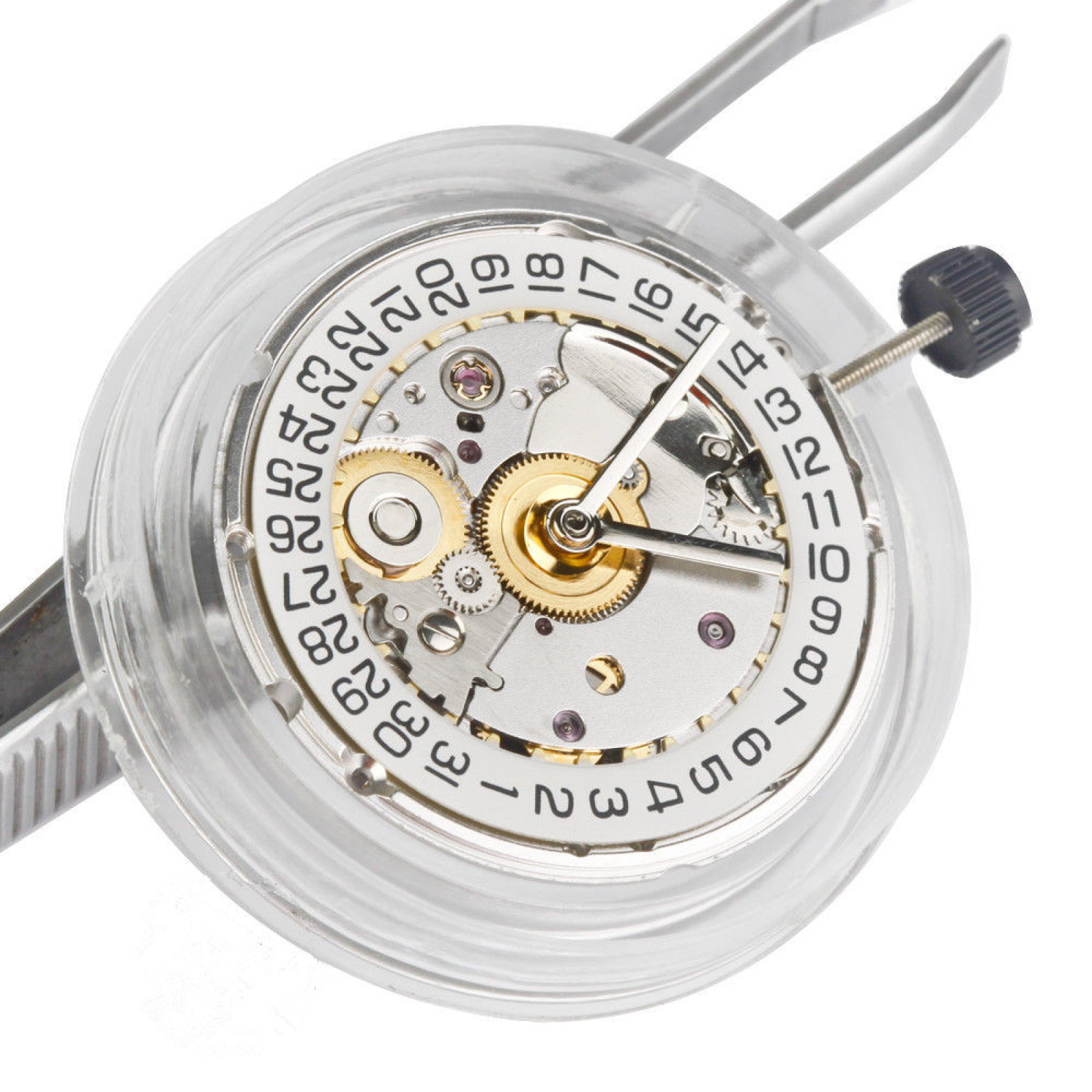 White Retro Clone 25 Jewels Au - Perpetual Calendar Watch ulasan dan harga