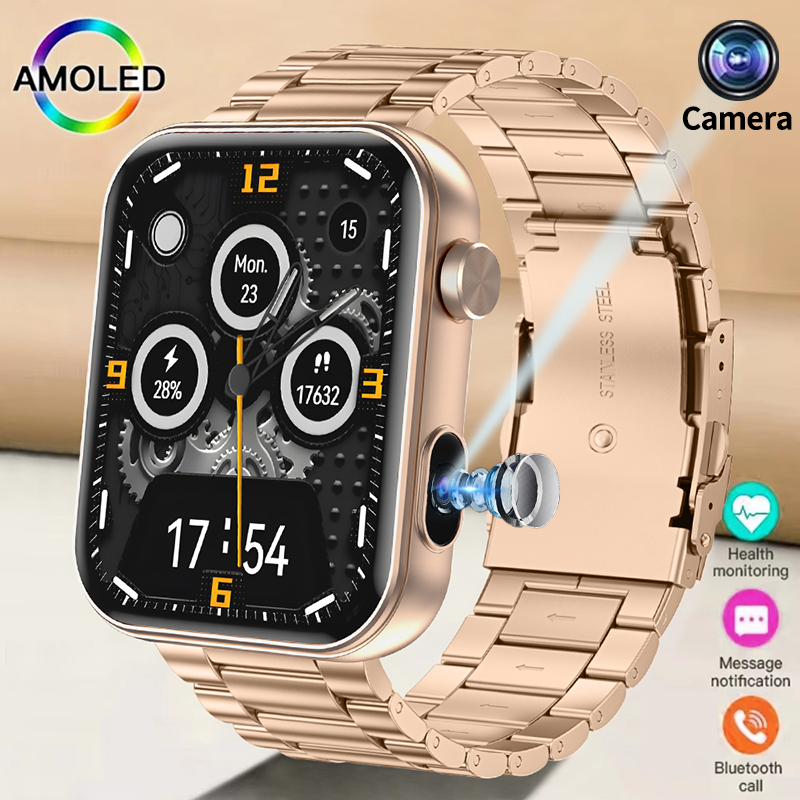 New Smart Watch with Camera Ta - Luxury Watch Photo ulasan dan harga