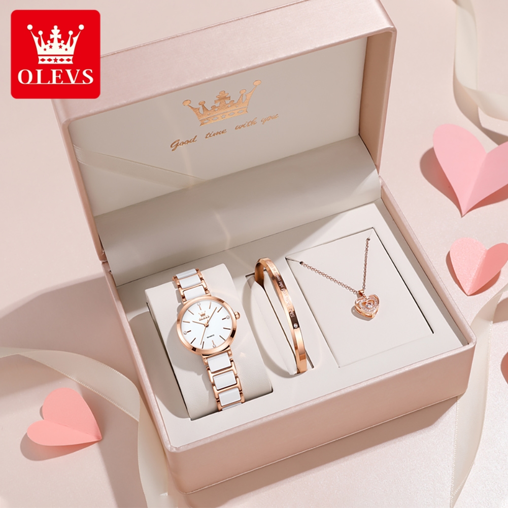 OLEVS Women Watch 5877 Luxury  - Luxury Watch Ladies ulasan dan harga