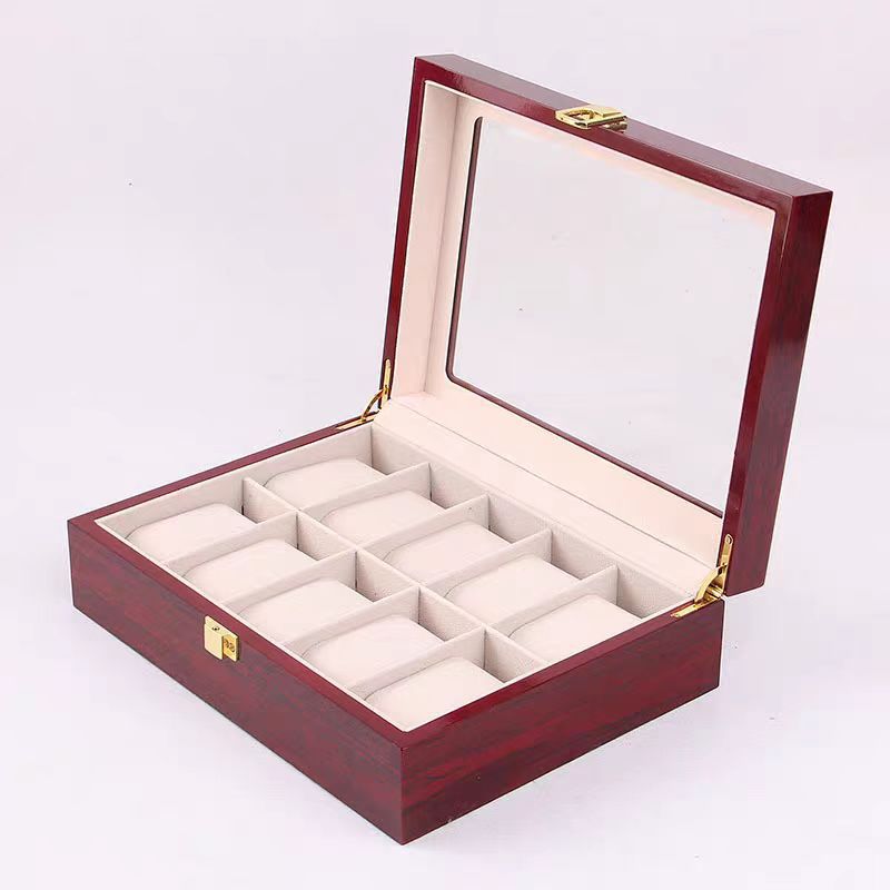 10 Grids Luxury Wooden Watch B - Luxury Watch Grade ulasan dan harga