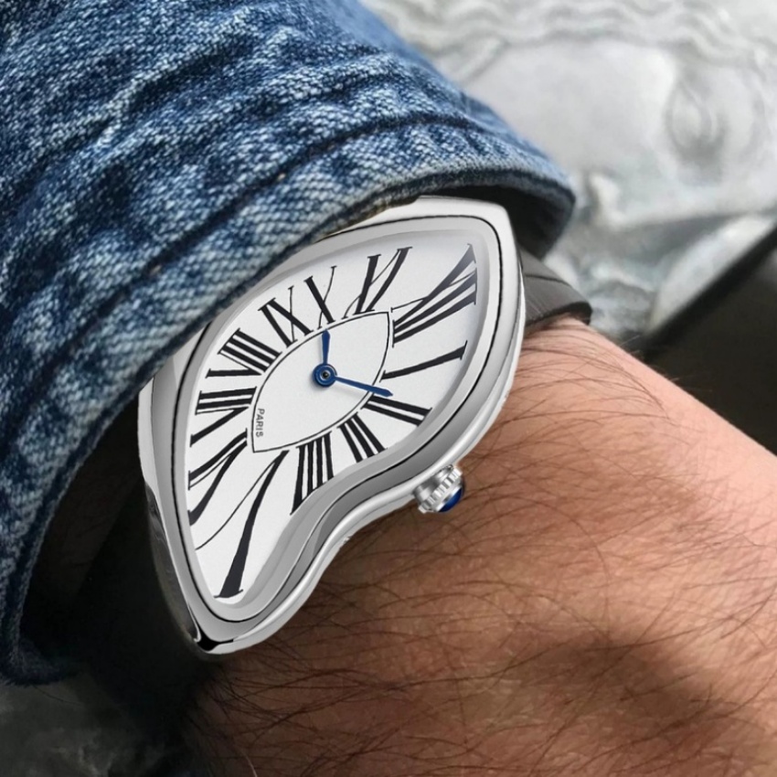 Surrealist Art Melting Clock W - Luxury Watch Unique ulasan dan harga