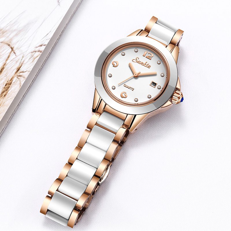 Sunkta Fashion Casual Quartz W - Luxury Watch Ladies ulasan dan harga