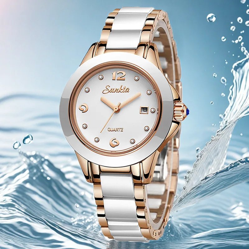 Sunkta Fashion Casual Quartz W - Luxury Watch Ladies ulasan dan harga