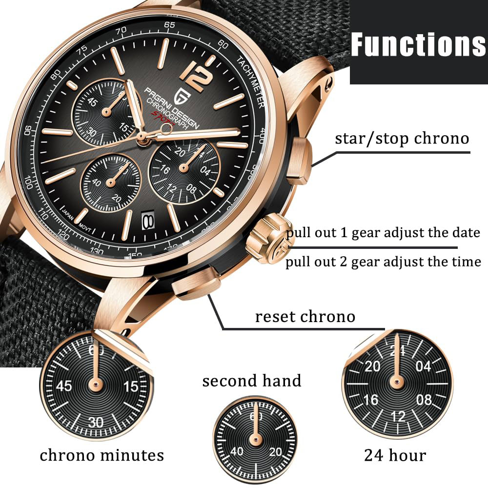 PAGANI DESIGN New Mens Watch 4 - Luxury Watch Manufacturers ulasan dan harga