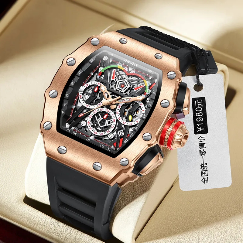ONOLA 6827 Unique Barrel Type  - Luxury Watch Unique ulasan dan harga