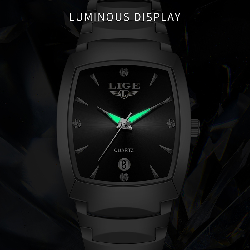 LIGE Watch women Business Luxu - Luxury Watch Ladies ulasan dan harga