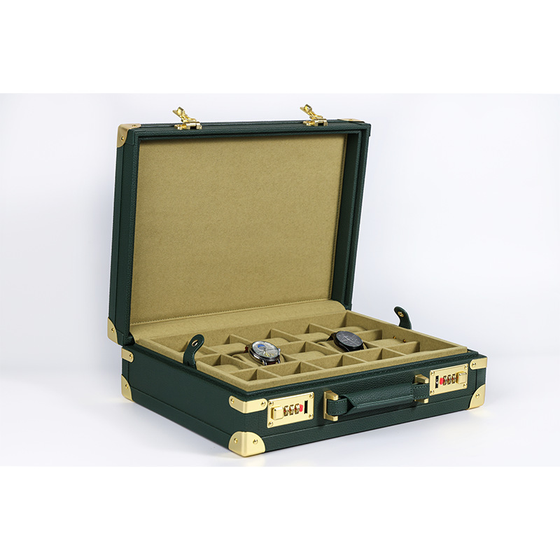 OEM ODM Luxury 15 Slots Green  - Luxury Watch Green ulasan dan harga