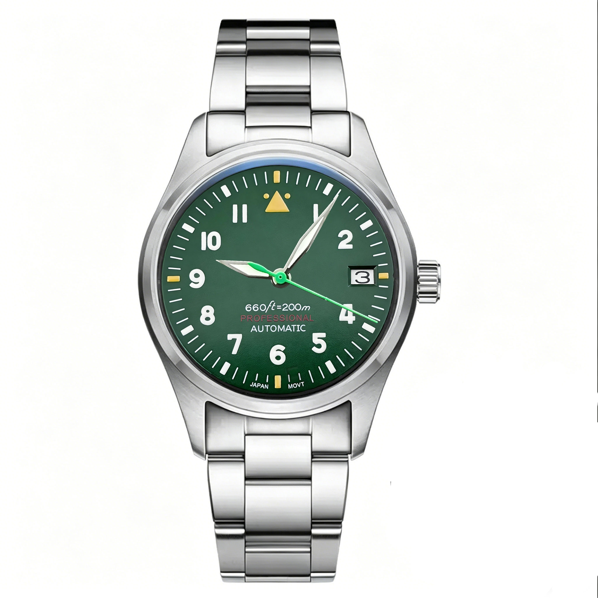 Custom LOGO 36mm 39mm Pilot Wa - Automatic Pilot Watch ulasan dan harga