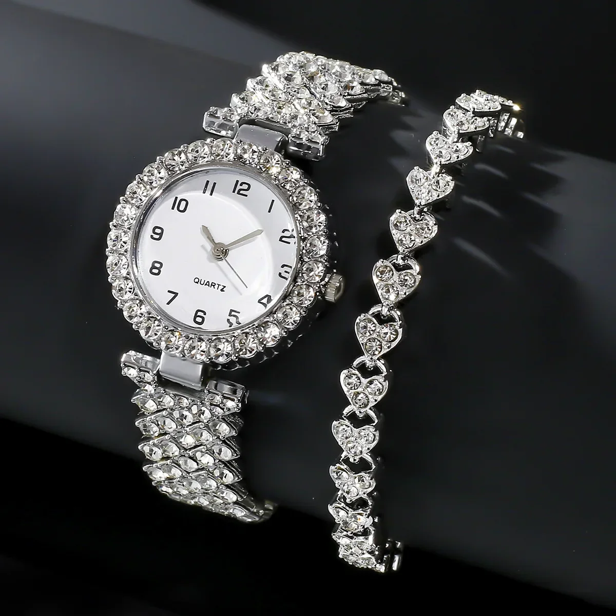 1pcs/2pcs Luxury Fashion Women - Luxury Watch Ladies ulasan dan harga