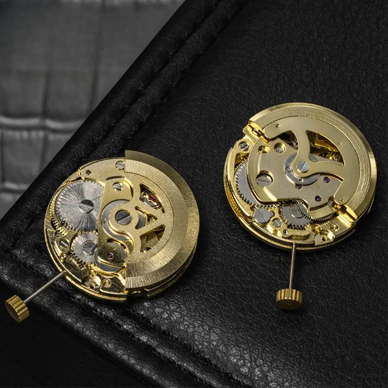 Gold Skeleton 27mm Watch Movem - Perpetual Calendar Watch ulasan dan harga