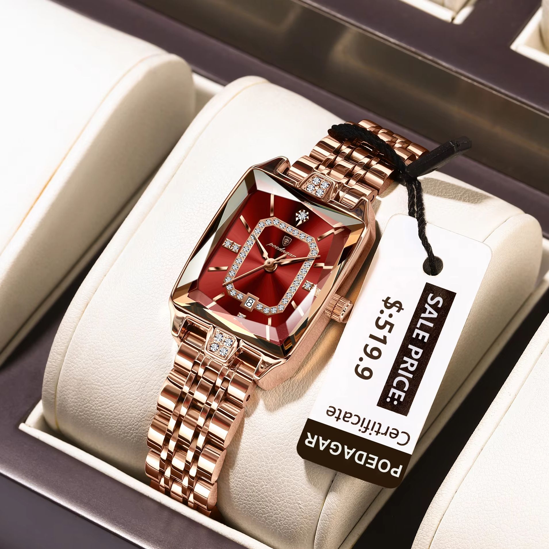 POEDAGAR Fashion Elegant Women - Luxury Watch Ladies ulasan dan harga
