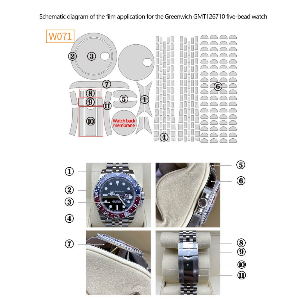 Watch Film for Rolex GMT-Maste - Luxury Watch Green ulasan dan harga
