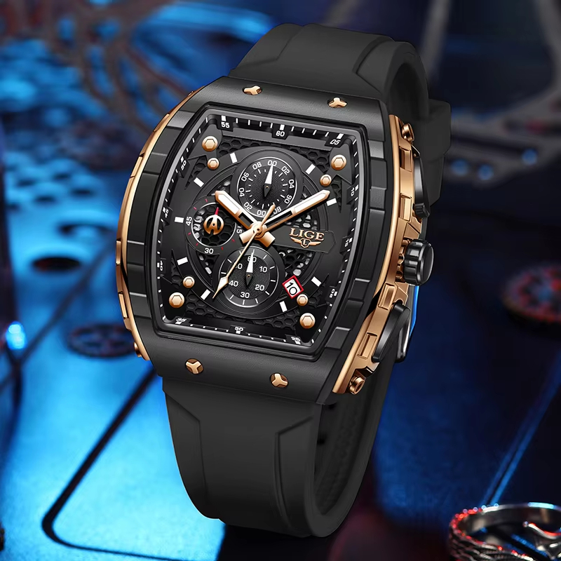 LIGE Top Brand Luxury Men Watc - Luxury Watch Manufacturers ulasan dan harga