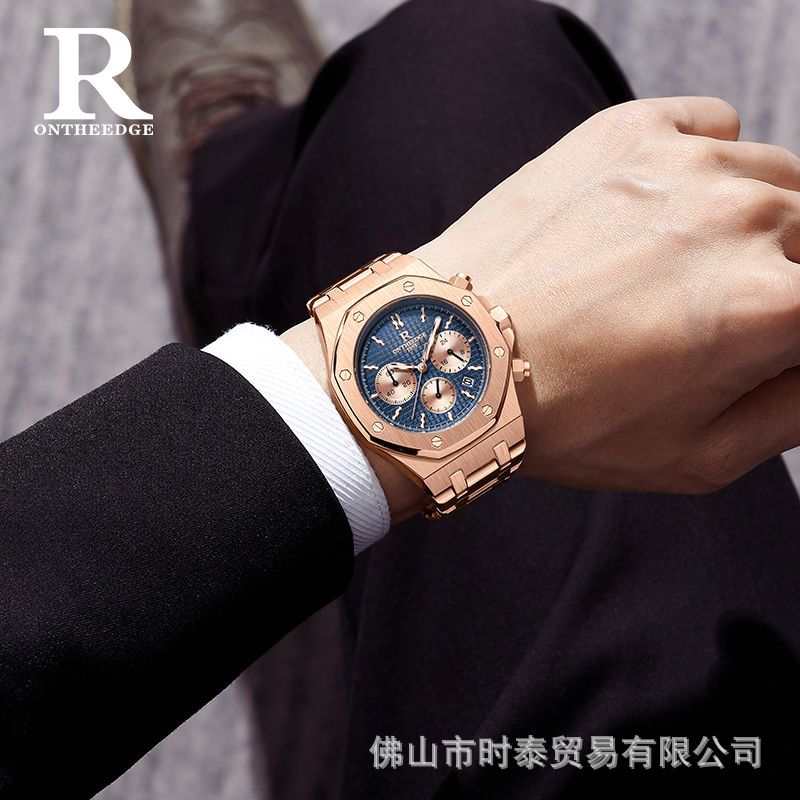 Swiss *brand Multi-functional  - Luxury Watch Green Dial ulasan dan harga