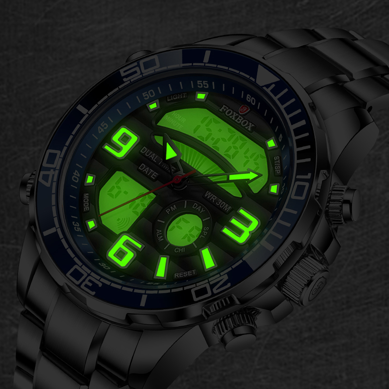 LIGE Men Watch Top Luxury Bran - Luxury Watch Manufacturers ulasan dan harga