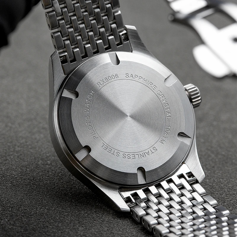 Hestur Automatic Mechanical Wa - Automatic Pilot Watch ulasan dan harga