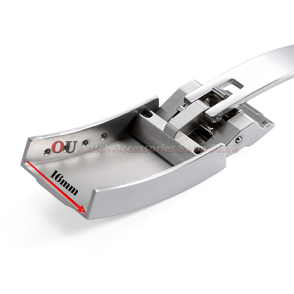 9mmx16mm Stainless Steel Deplo - Luxury Watch Unique ulasan dan harga